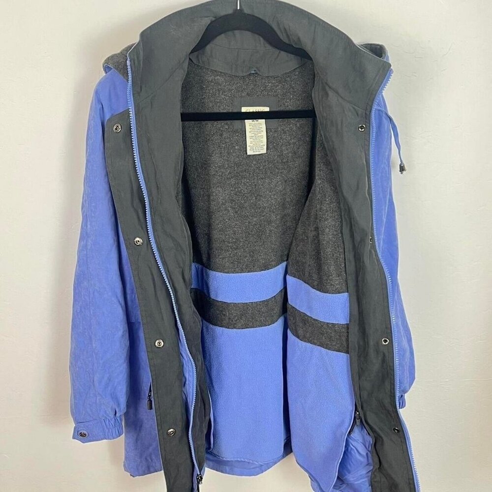 Classic Elements Winter Jacket Medium Removable H… - image 8